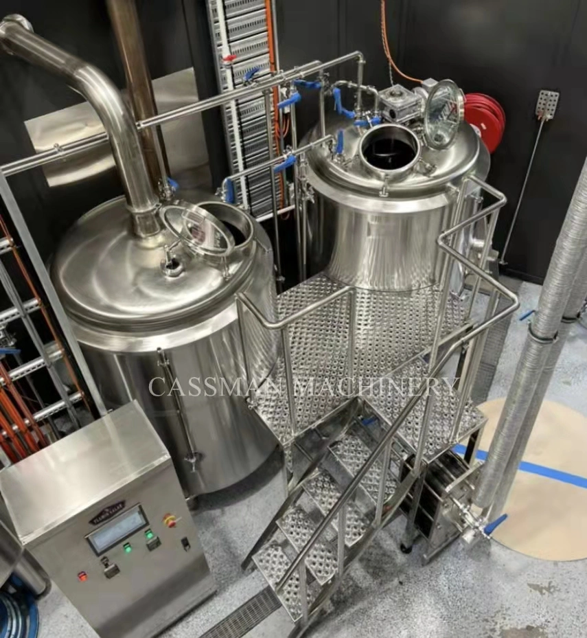 5000L Beer Brewing Equipment Turnkey Project