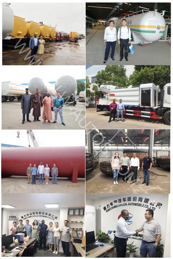 ASME 5 Cubic Meter Skid-Mounted Station Mobile LPG Cylinder Propane Butane LPG Dispenser Storage Tank Cylinder