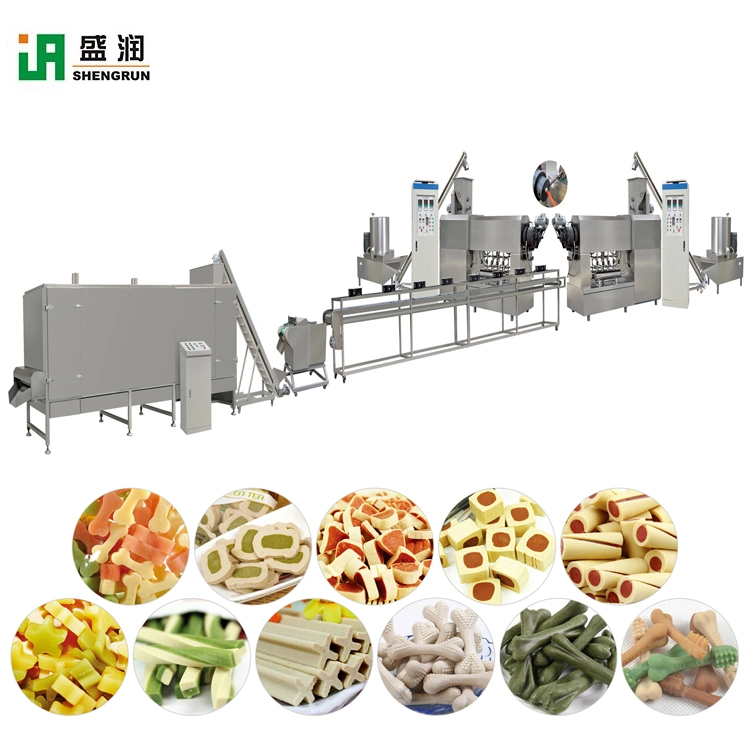 China Manufacturer Dog Chew Making Machine Extruder Dog Chews Production Line Plant