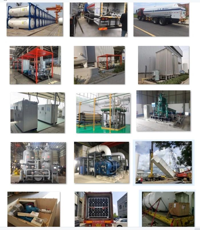 Mobile Type LNG Regasification Metering Station with Pressure Regulator and Odorization Machine