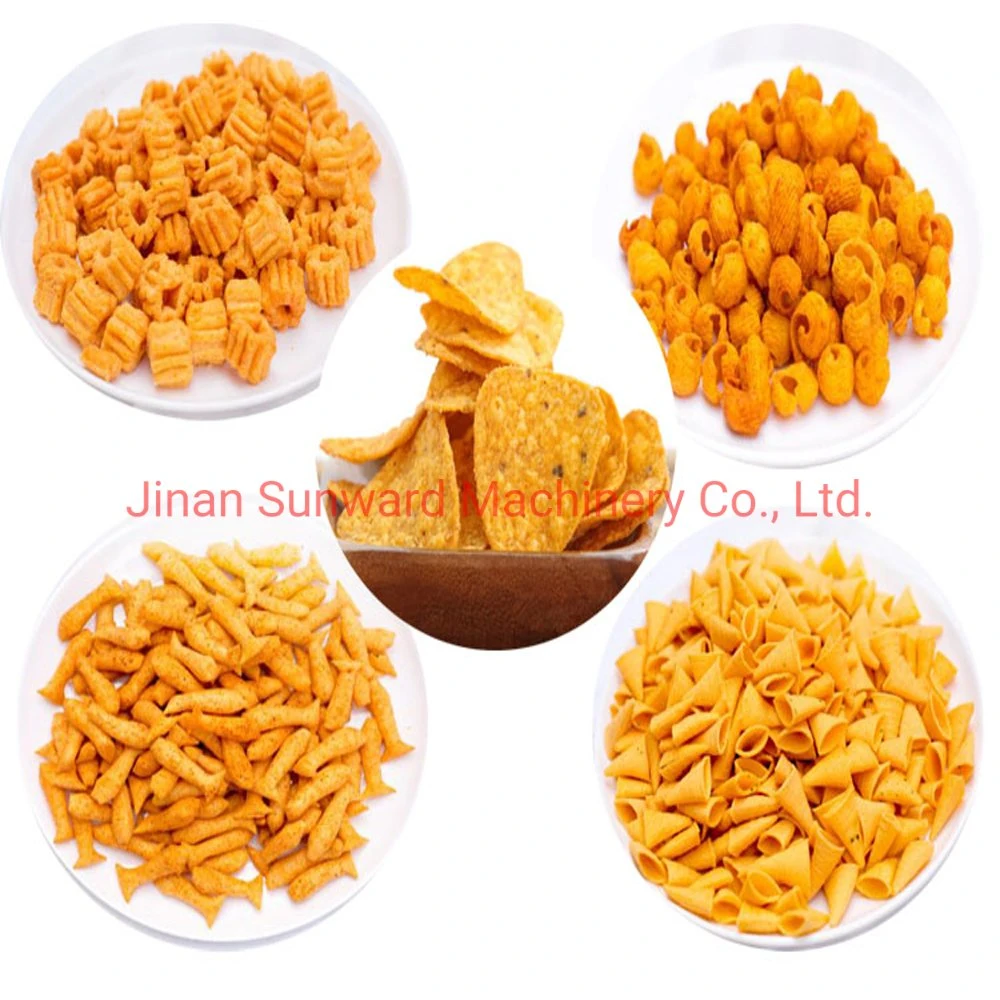 Automatic Fried Snack Food Processing Machines Line Equipment