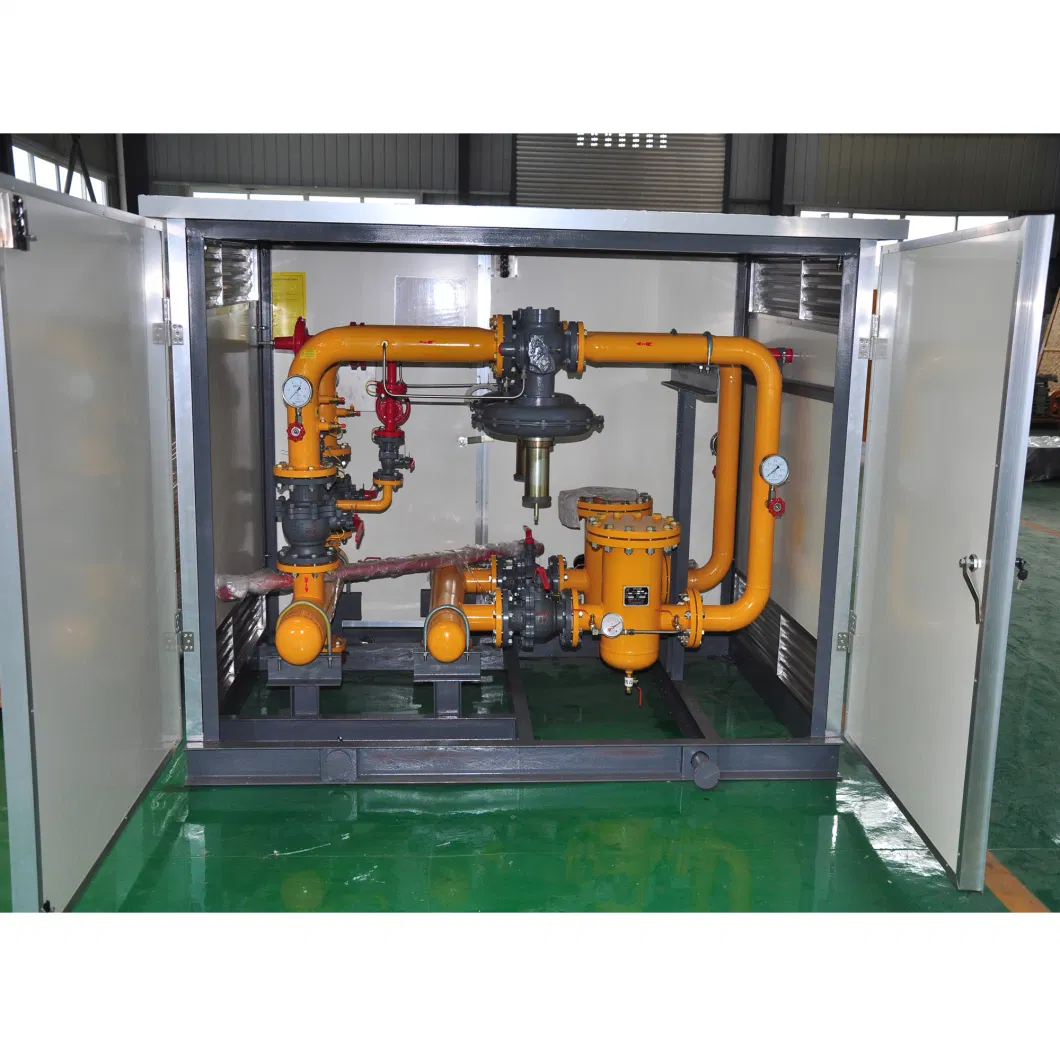 Pressure Reducing Gas Regulator for CNG Skid Mounted