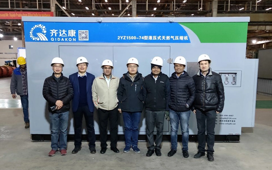 Factory Make Skid Mounted Natural Gas Compressor Treatment with Gas Liquid Mixing Transport for Sea