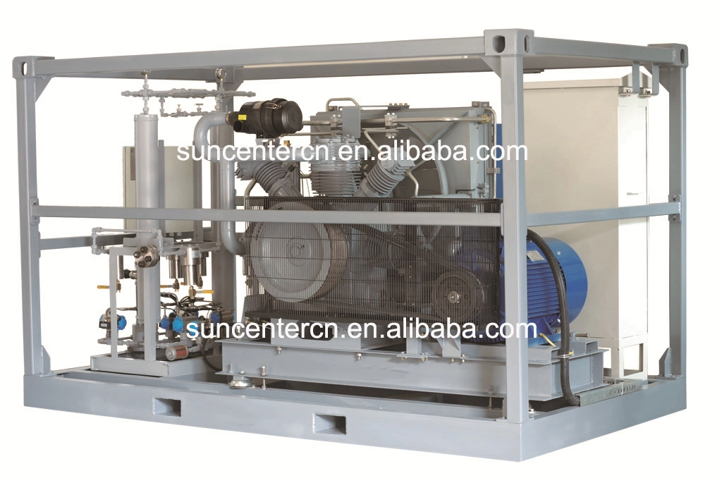 Suncenter High Pressure Screw Air Gas Compressor for Industry