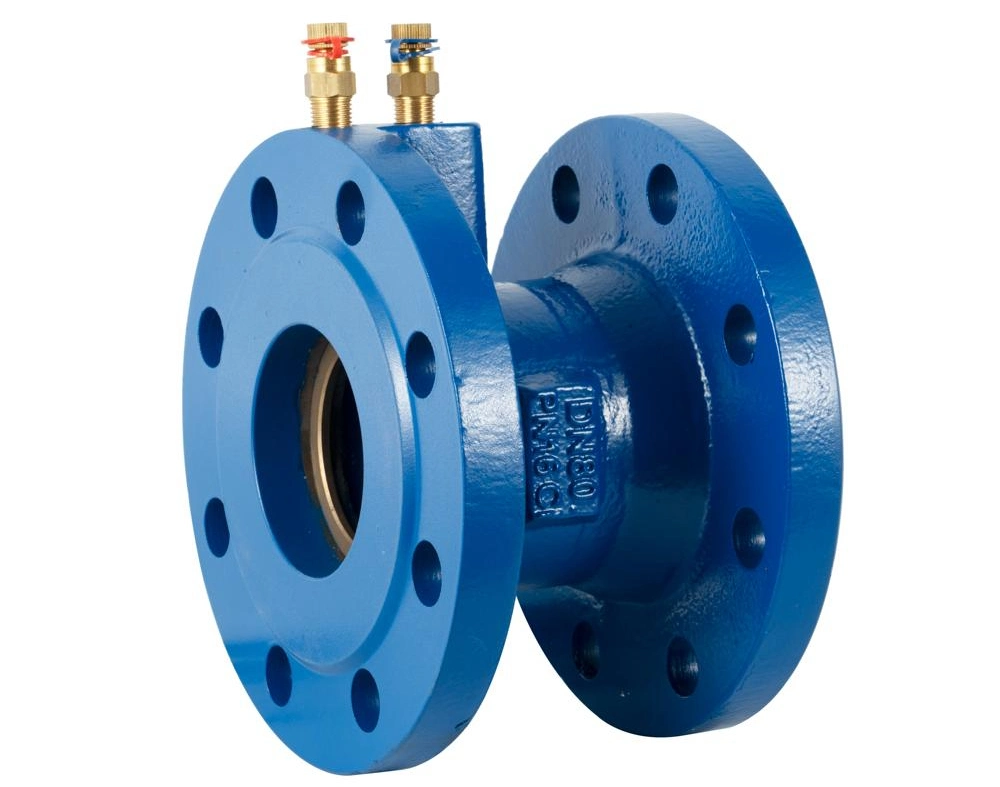 Flow Accurate Measurement Devices with Butterfly Valve and Silent Check Valve