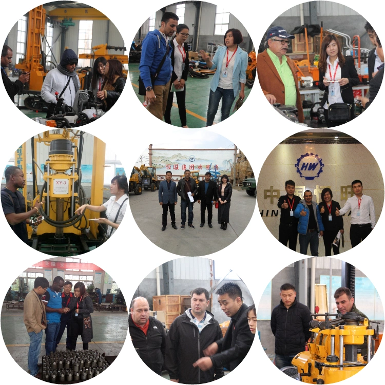 Hydraulic DTH 200m Deep Water Well Drilling Machine/Oil Drilling Equipment