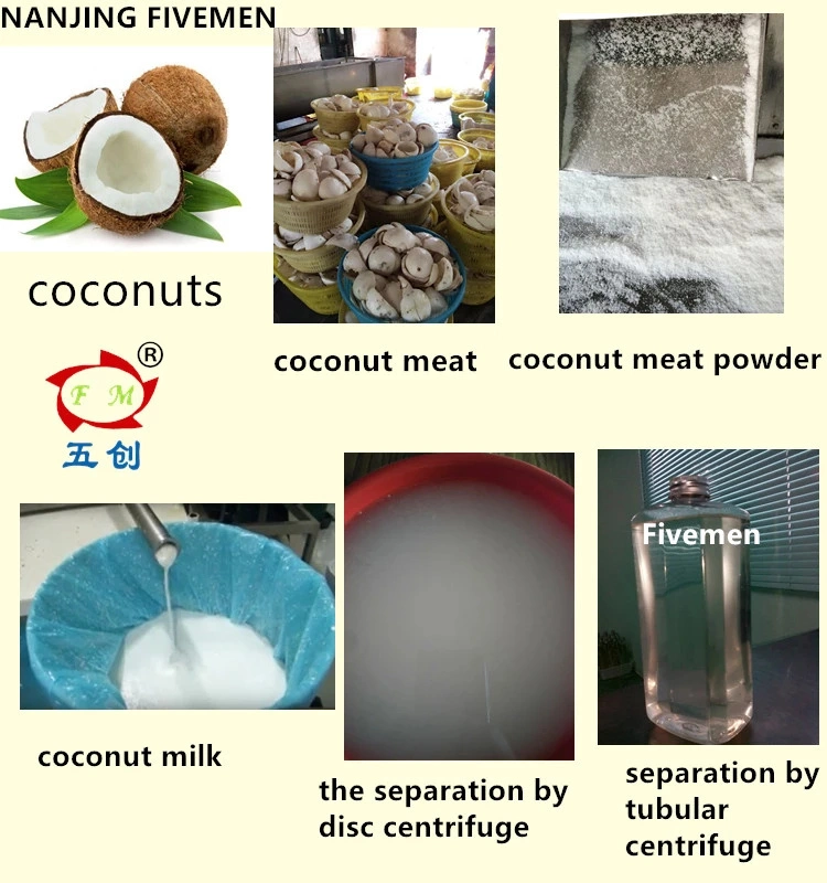 Disc Separator Centrifuge Machine for Virgin Oil Separation with Food Grade