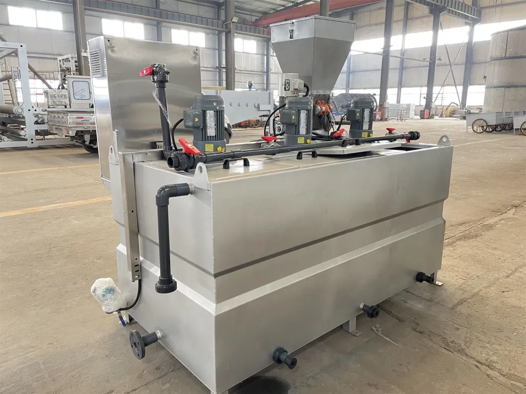 Chemical Polymer Preparation Dosing Flocculation Station Systems for Sewage Water Treatment