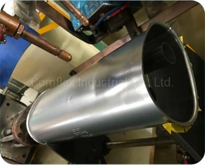 Car Muffler Exhaust Pipe Silencer Closing Equipment