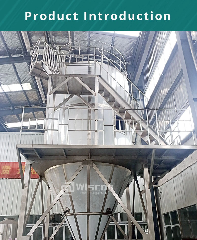 Sorbitol Sorbose Corn Syrup Industrial Spray Dryer Drying Tower Machine for Sale