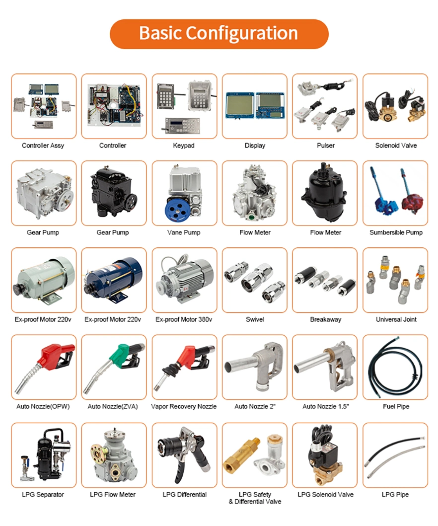 Fuel Dispenser Keypad Engine Oil Dispenser Oil Measuring Can Tokheim Fuel Dispenser for Kenya Market