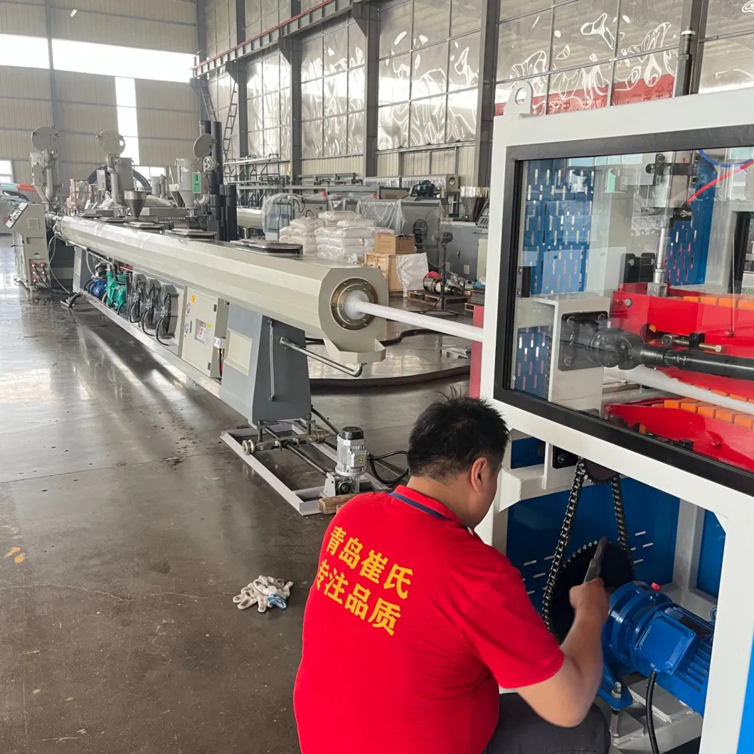 Three-Layer Pert Pipe Extrusion Line High-Speed Floor Heating Pipe Extrusion Production Equipment