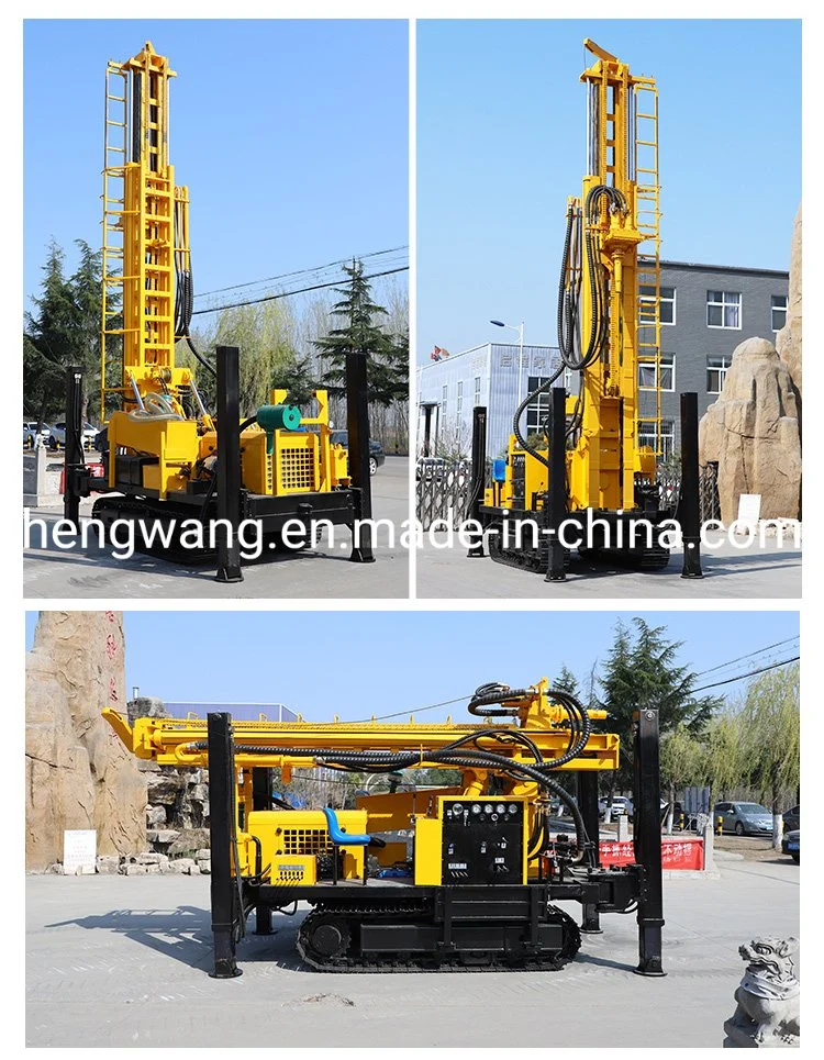 Hydraulic DTH 200m Deep Water Well Drilling Machine/Oil Drilling Equipment