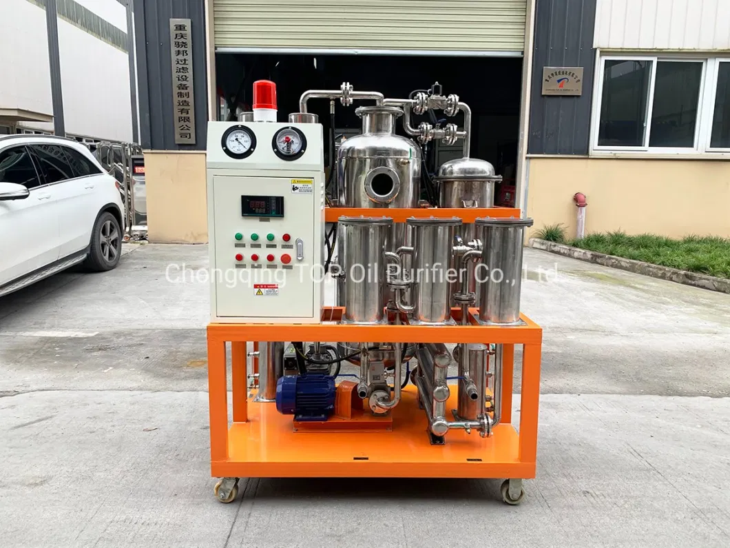 Oil Recycling Machine for Used Cooking Oil/Coconut Oil