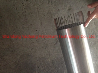 Stainless Steel Johnson Screen Pipe Used for Water Well and Oil Well