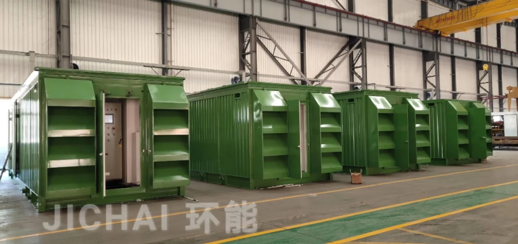 600kw Kitchen Waste Treatment Biogas Power Plant