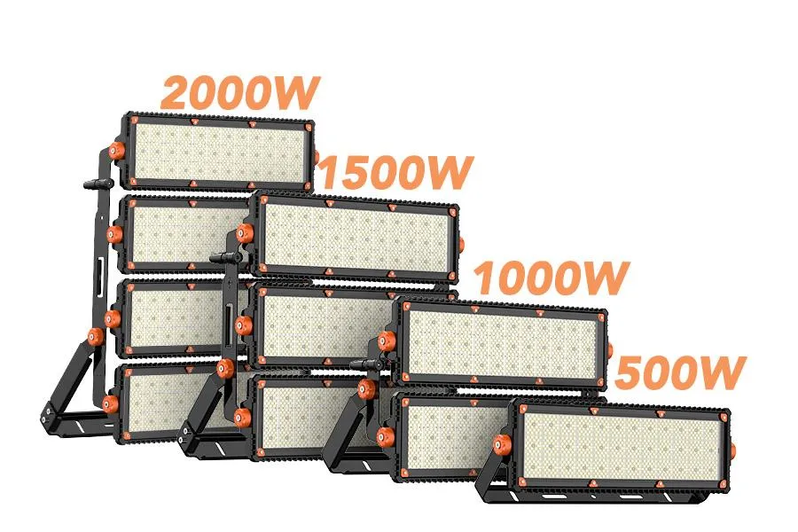 1500W LED High Mast Light Pole Price List Stadium Football Parking Lot for 20m 25m 30m 35m Street Lighting