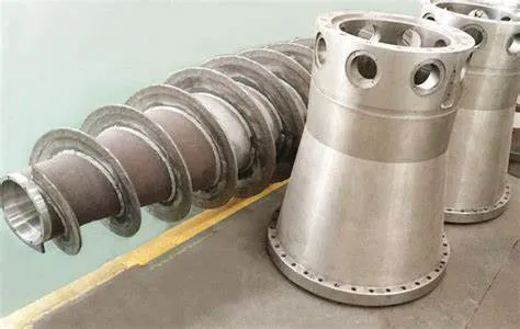 Horizontal 2 Phase and Phase 3 Spiral Centrifugal Slop Oil Separator