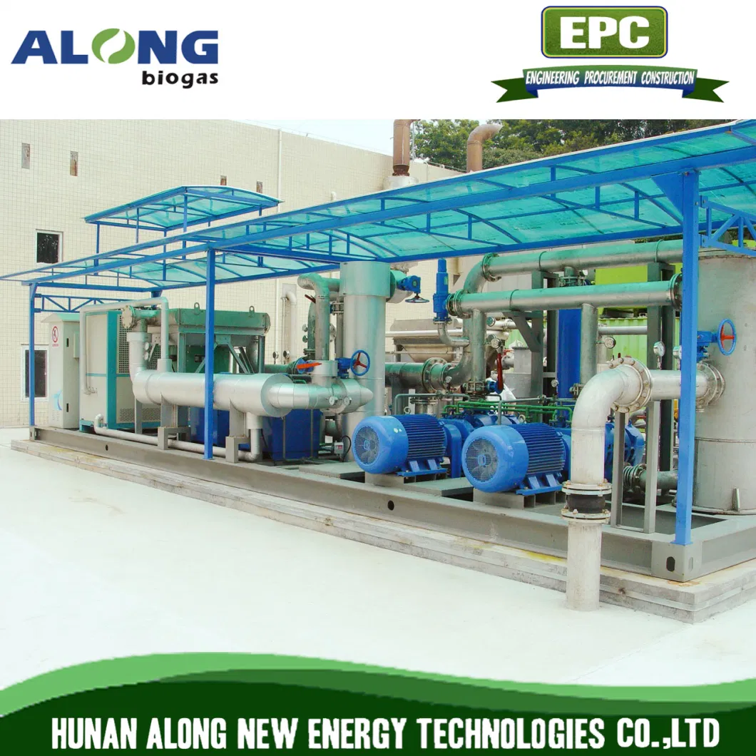 Skid-Mounted Biogas Landfill Gas Dehumidification Dehumidifier/Purification/Desulfurization System