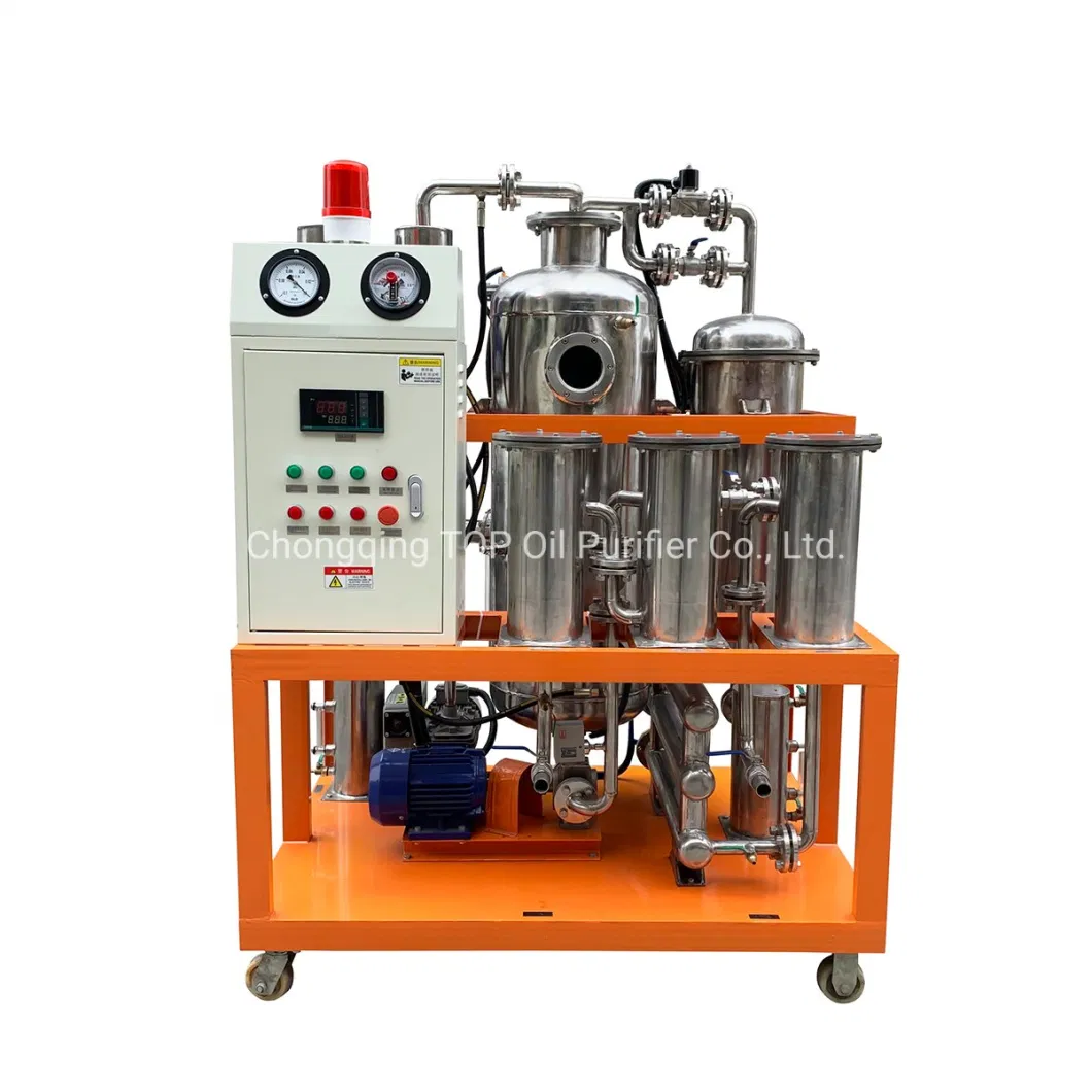 Oil Recycling Machine for Used Cooking Oil/Coconut Oil