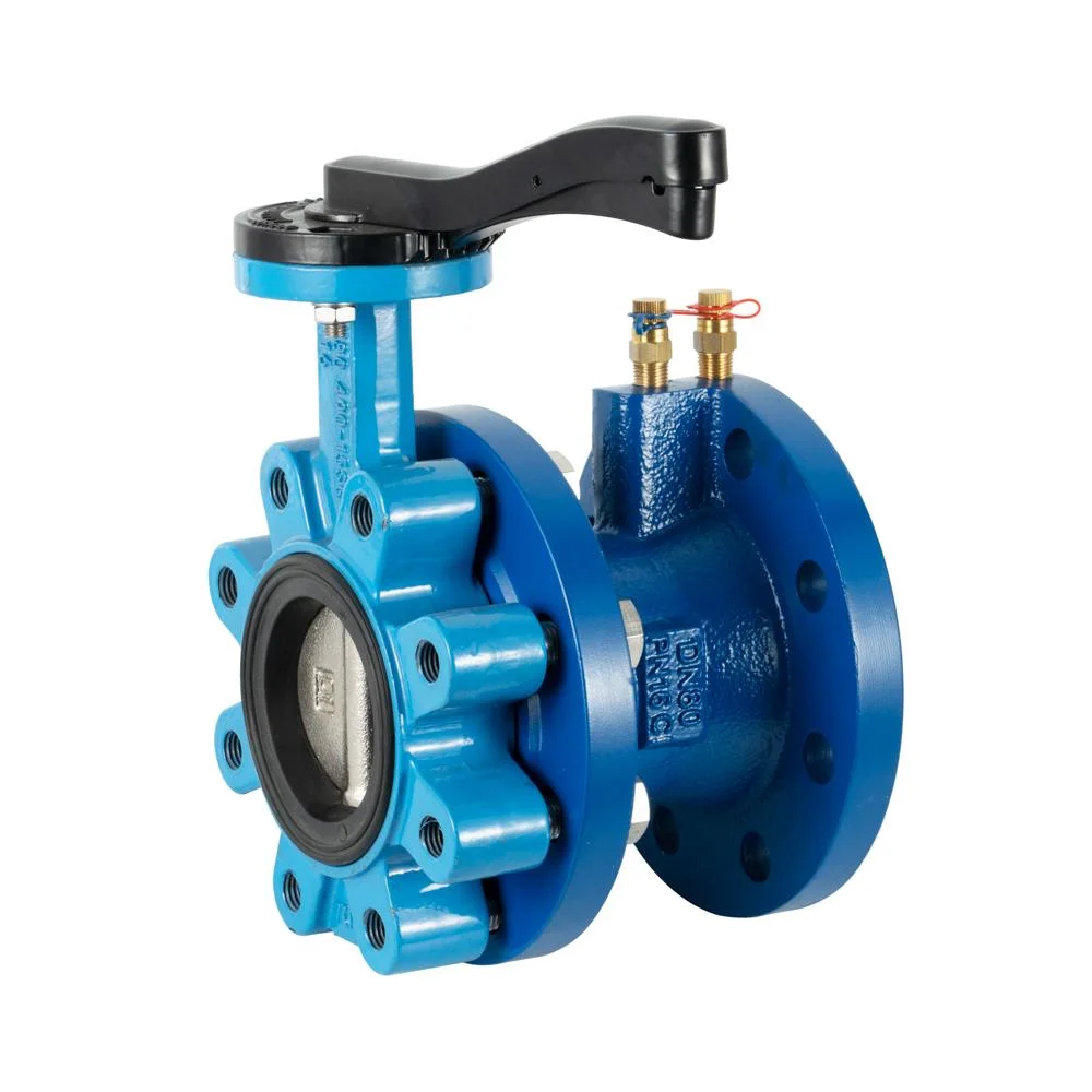 Metering Station Flange End Regulating Wafer Butterfly Valve