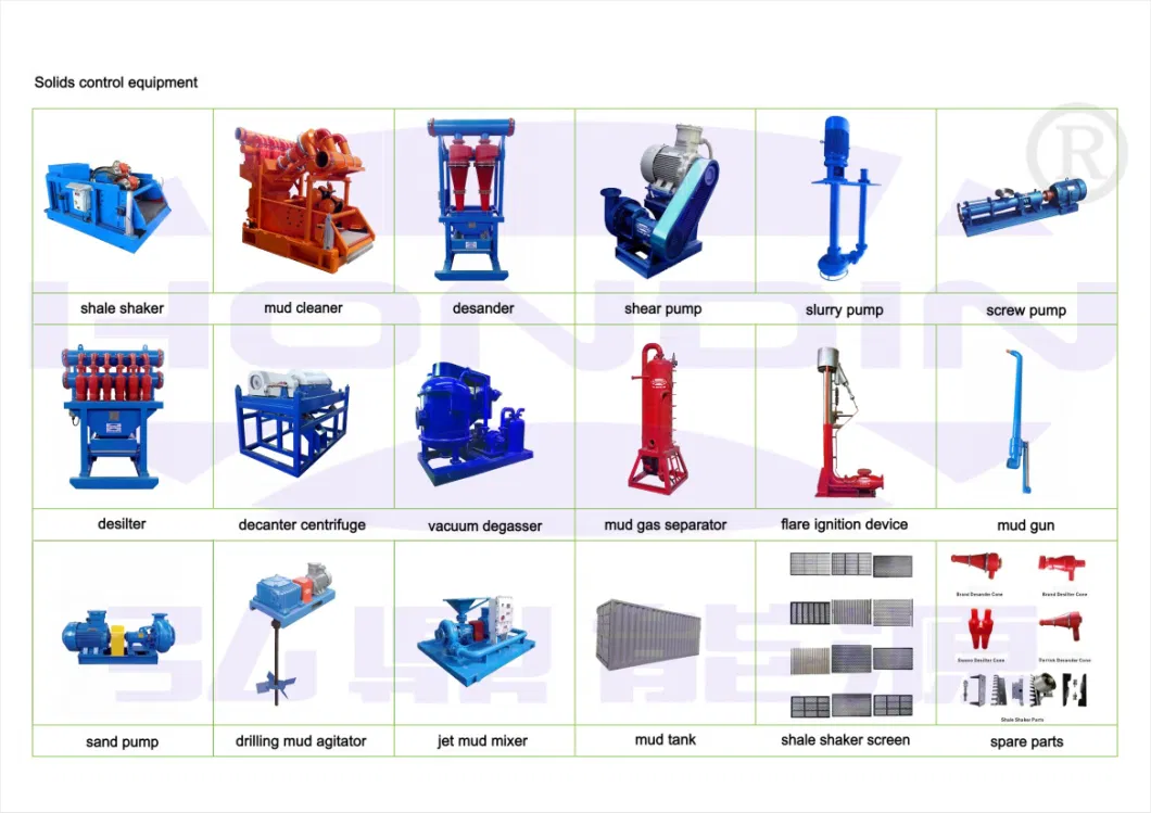 Professional Manufacturer Supply Solid Control System for Well Drilling Service