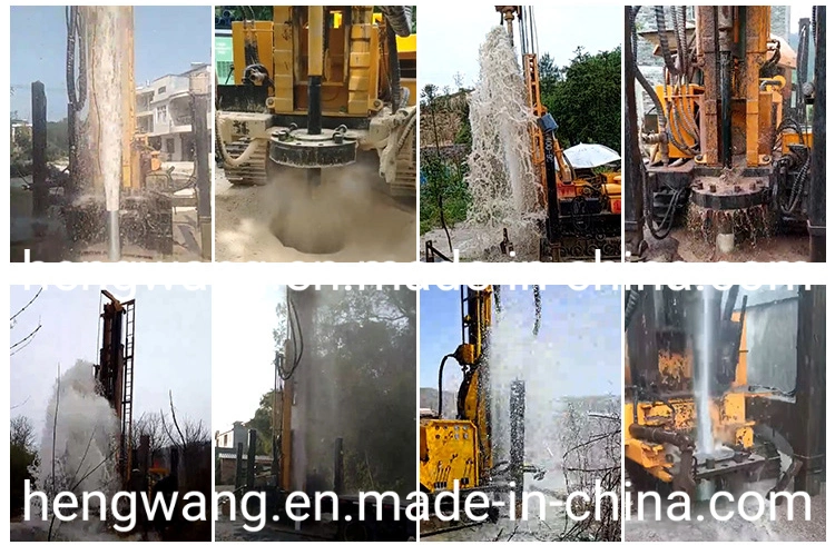 Hydraulic DTH 200m Deep Water Well Drilling Machine/Oil Drilling Equipment