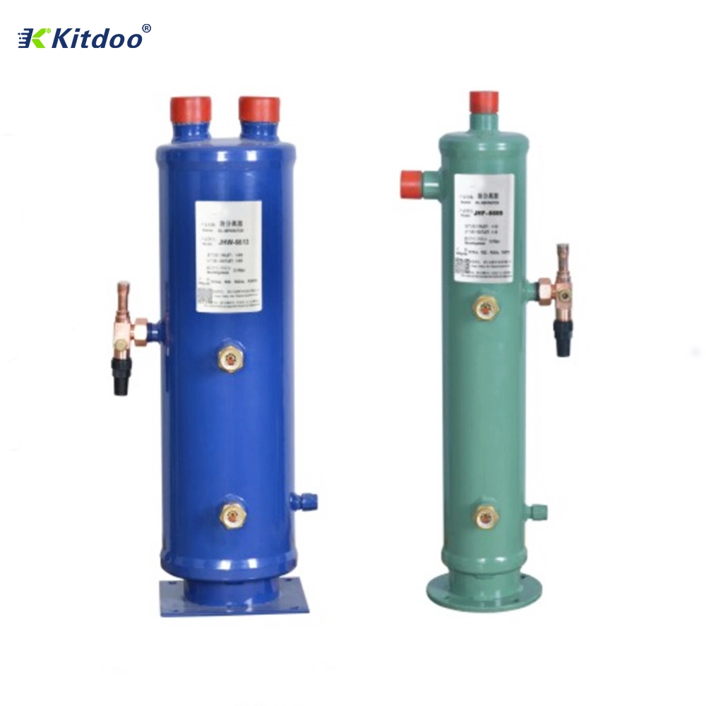 ODF Refrigerator Parts Oil Separator for Refrigeration Liquid Gas Oil Separator for Cooling System