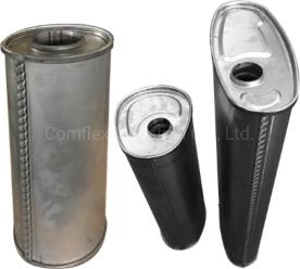 Car Muffler Exhaust Pipe Silencer Closing Equipment