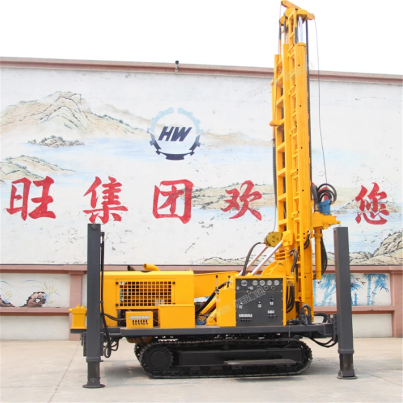 Portable Steel Crawler Water Well Drilling Equipment for Sale