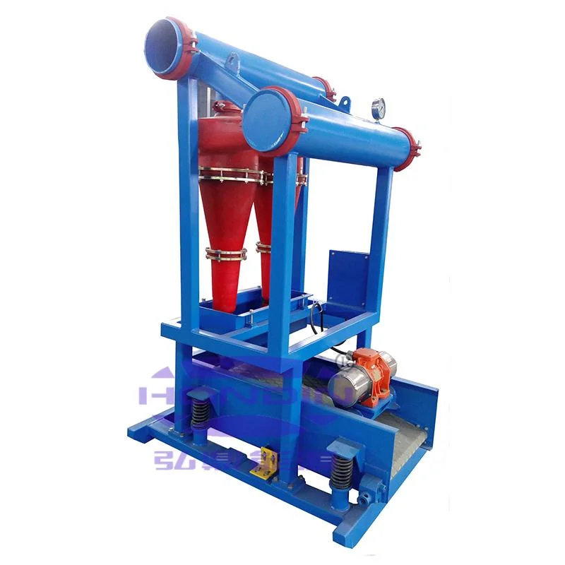 Efficient Desander for Streamlining Drilling Fluid Cleanup and Solids Removal