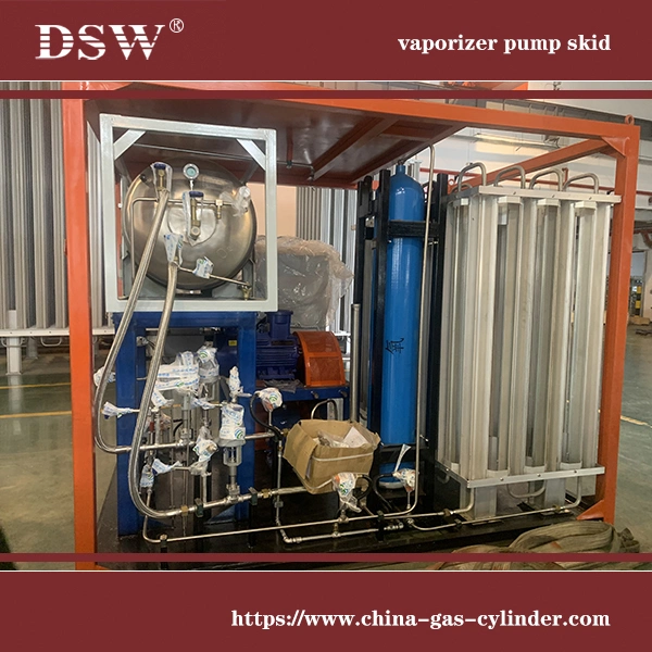 Cryogenic LNG Pumps Vaporizer Skid LNG Lcng Refueling Station