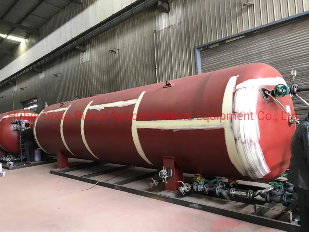 Nigeria 5t LPG Skid-Mounted Station, 5t LPG Filling Plant, 10000 Liters LPG Skid Mounted Tank, 5 Tons Skid Station LPG Storage Tank, 10000 Liters Gas Station