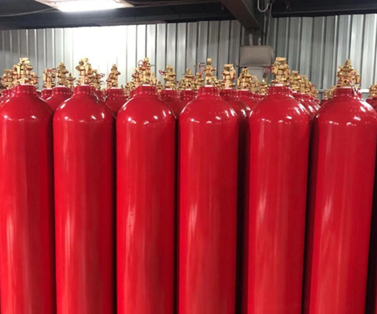 Food Preservation Use Co Gas Packaged by Stainless Carbon Monoxide Cylinder