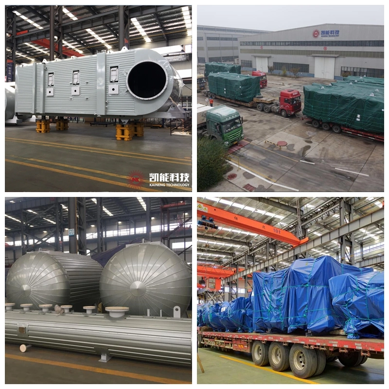 Exhaust Gas Heat Boiler Units for Textile Food Processing Mill 500kw~4000kw Engines