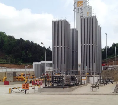 2000nm³ /H superficie di misurazione gas naturale urbano e di regolazione della pressione