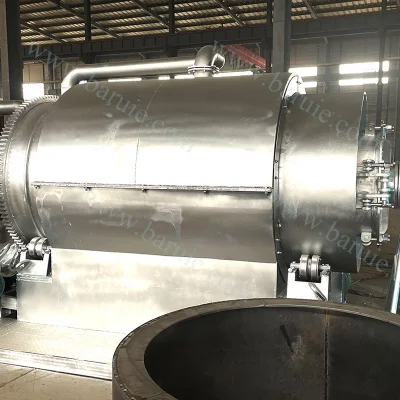 Impianto di reiattaggio pneumatici Skid montato piccola pirolisi con emissione Purificazione