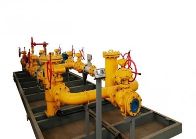 Stazione di misurazione RRMS per regolazione rigassificazione