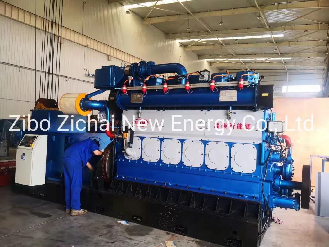 Skid Mounted Genset/ Natural Gas High Voltage Generator Set/ Ultra Silent Power Genset