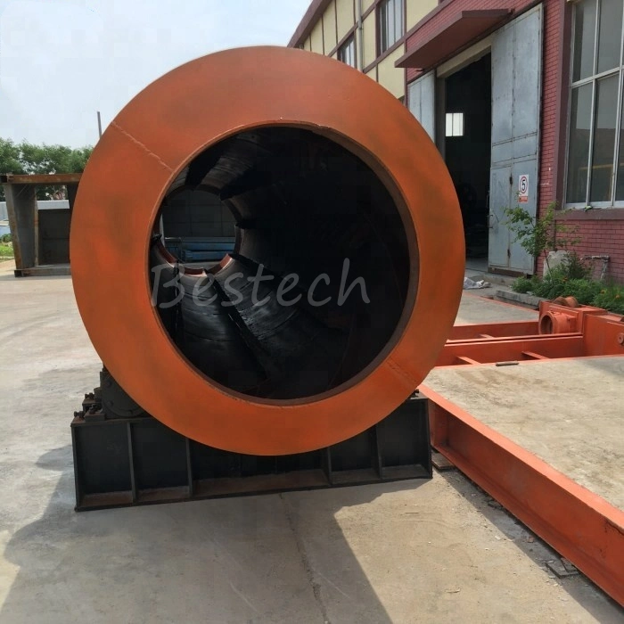 Disa Foundry Green Sand Cooling Drum of Castings and Sand