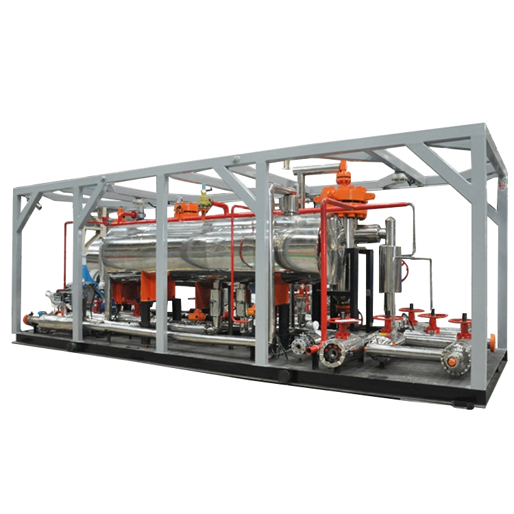 2 Series with Gas Liquid Separation, Sand Remover Natural Gas Treatment Compressor