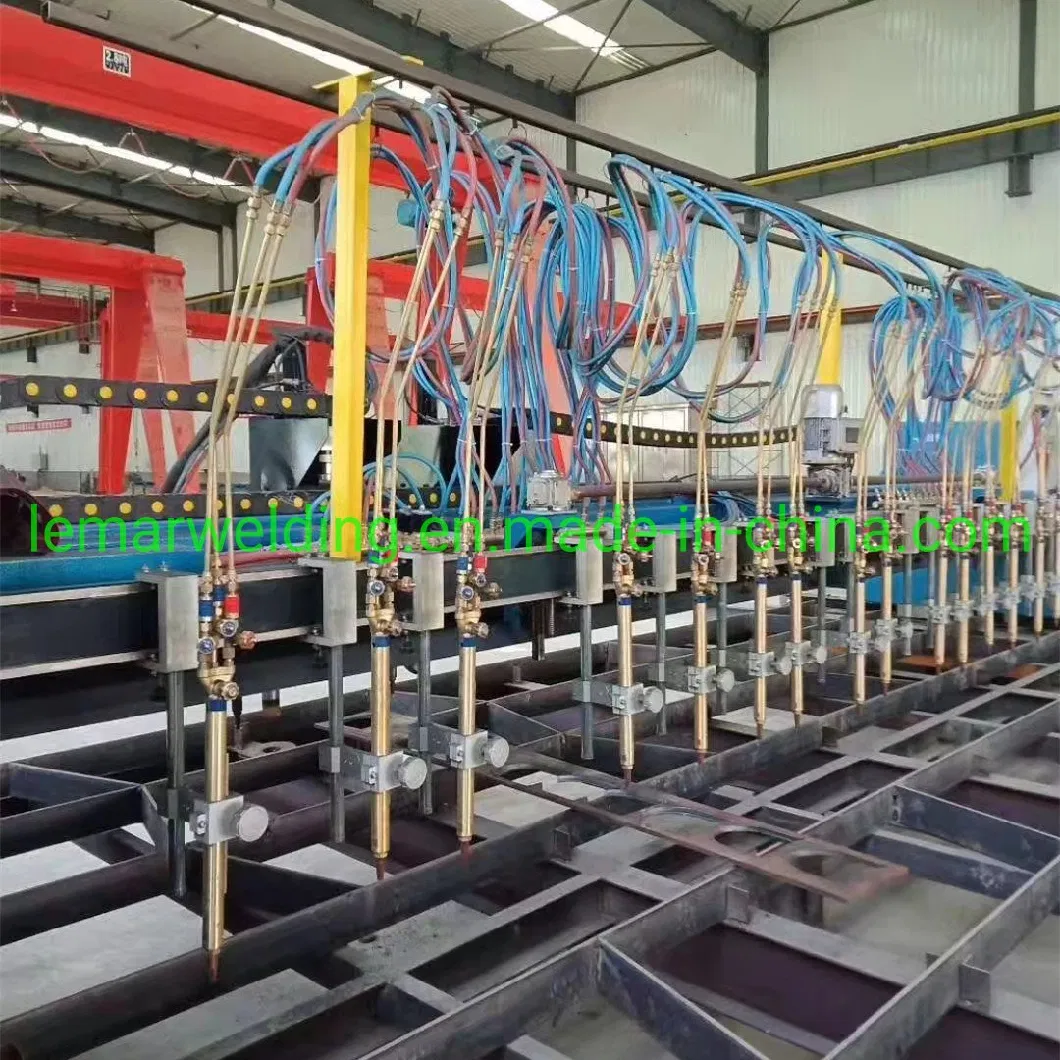 Large Metal Sheet CNC Plasma Cutting Machines with Fuel Gas or Compressed Oxygen