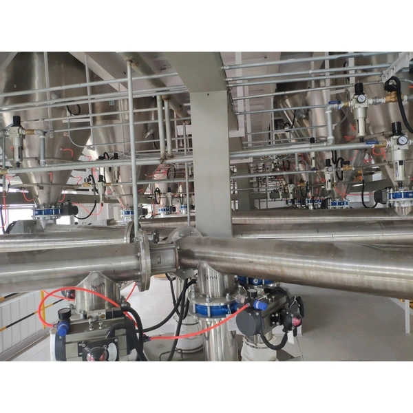 PVC Mixer Mixing Machine Plastic Machine Extruder Machine Plastic Industry Automatic Feeding Dosing Mixing Conveying System for Spc Floor Extruder Line