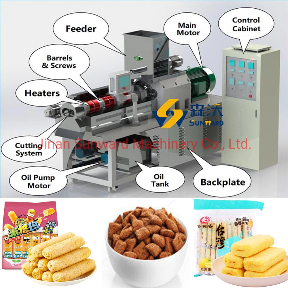 Automatic Good Quality Core Filling Food Making Line Machines Plant Equipment