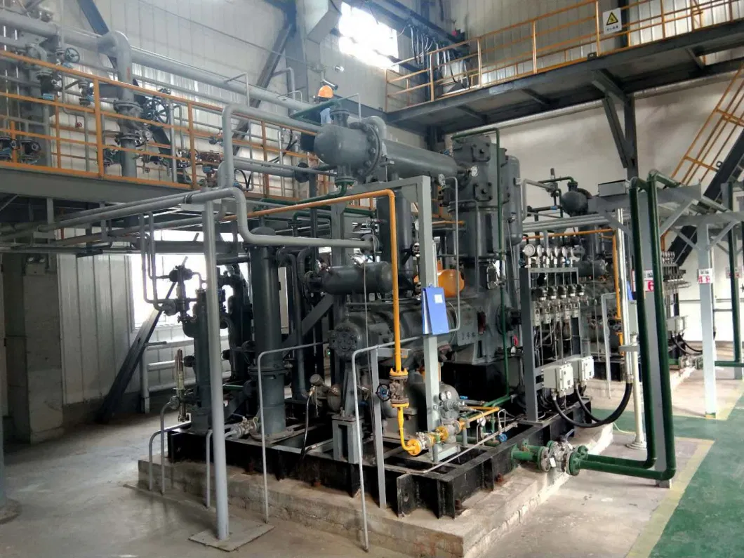 Piston Displacement Reciprocating Gas Booster Compressor for Chemical, Petrochemical, Oil and Gas,