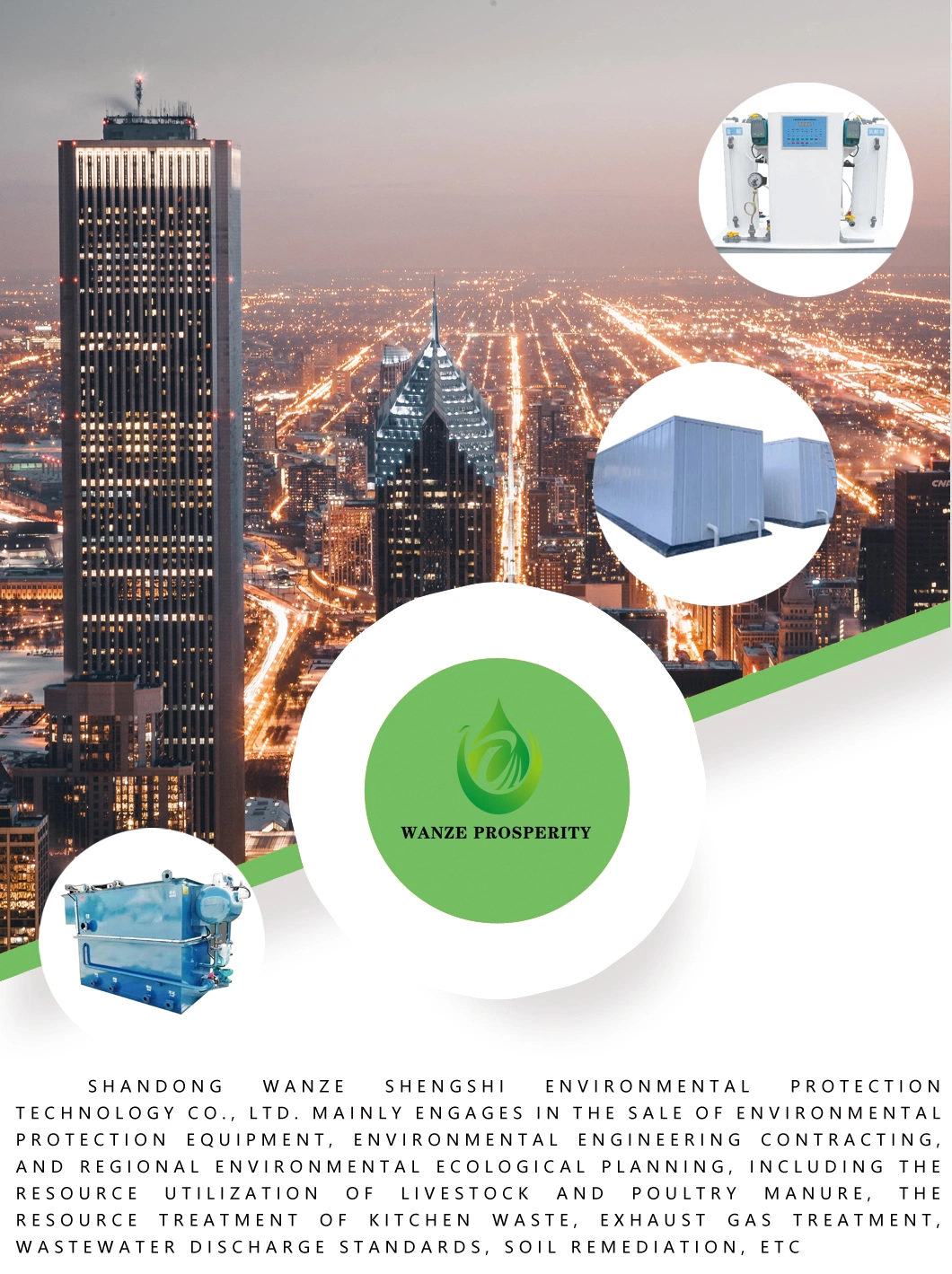 Water Treatment Equipment, Dissolved Air Flotation Machine, Commercial and Unit Wastewaterhandle