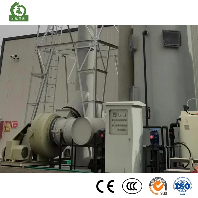 Fine Quality Industrial Desulfurization PP Acid Mist Spray Scrubber PP Polypropylene Equipment