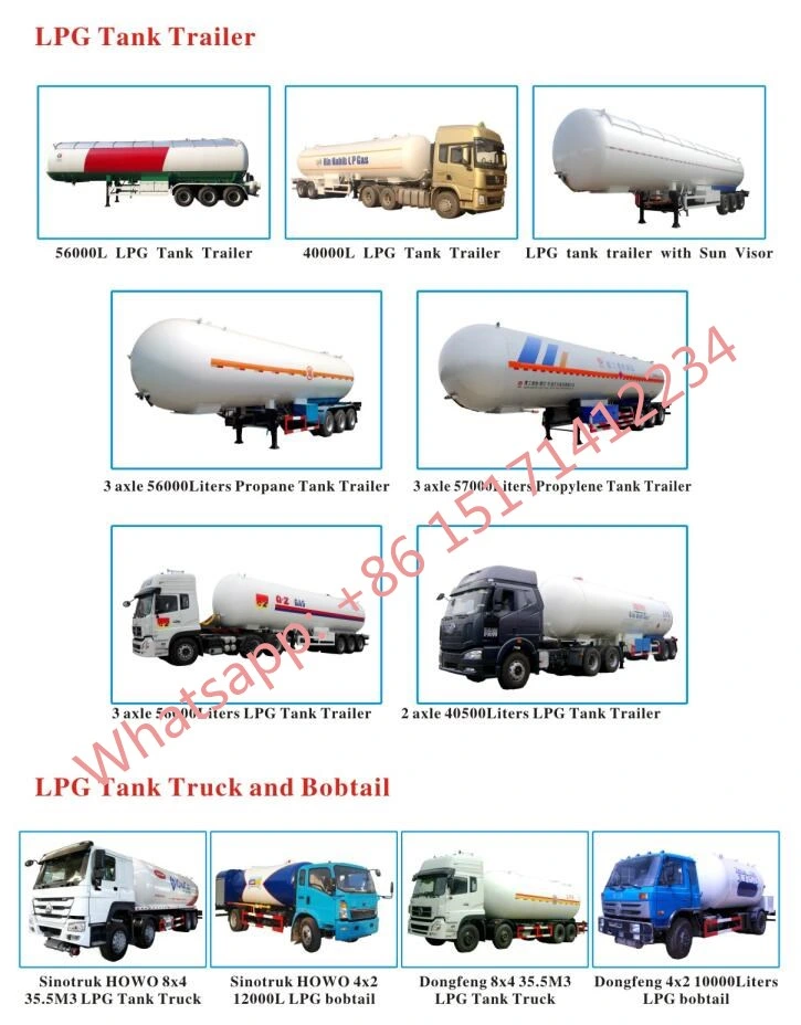 Mobile Skid Mounted Tank 30m3 30, 000liters LPG Skid Station 15mt for Zimbabwe