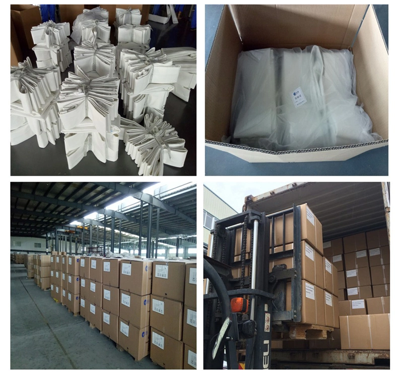 High Temperature Resistance Pulse Jet Fiberglass Dust Filter Bags Specifications for Cement Industry Dust Filtration
