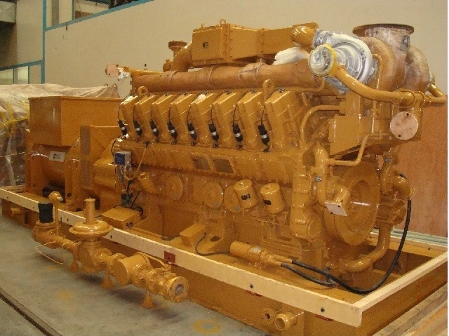 Skid Mounted Genset/ Natural Gas High Voltage Generator Set/ Ultra Silent Power Genset